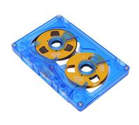 Keenso Cassetta, Nastro Ferrico Vuoto da 50 Minuti, Materiale ABS, Ideale per la Registrazione e l'archiviazione di Musica, Ottimo per gli Appassionati di Casa e i Collezionisti