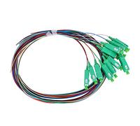 Keenso Cavo a Treccia in Fibra Singola a Lungo Durata per 12 per SC-0,9 Mm, Ideale per Reti Locali e Sistemi di Comunicazione per Fibra Ottica, Plug & Play