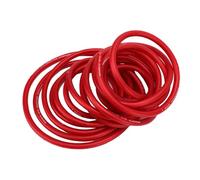 Keenso Cavo Batteria 4 AWG CCA 25ft Tocco Morbido Power Ground (rosso) | Cavo calibro 4 CCA 25ft 4 AWG Cavo batteria Cavo di messa a terra di alimentazione Soft Touch per amplificatore per auto