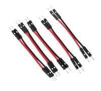 Keenso Cavo, Connettore Doppio Maschio in Silicone per Motore a Spazzole 030 050 180, Cavo di Collegamento ESC 2,54 Mm per Modello RC Axial SCX24