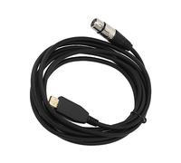 Keenso Cavo Convertitore Durevole da USB a XLR per Collegamento Microfono Femmina per WIN 8.1 Materiale Prime: Adatto per Sound Studios 1 Cavo Convertitore da USB a XLR