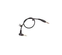 Keenso Cavo di Collegamento Audio in Lega da 3,5 Mm per Microfono a Telefono, Cavo Aux da 30 Cm per Registrazione Video, TRS-TRRS per Musicisti, Plastica+lega