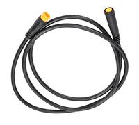 Keenso Cavo di prolunga 3P, 87 cm/34,3 Pollici Cavo Adattatore di conversione connettore a 3 Pin Impermeabile Accessorio per Bicicletta elettrica(Male to Female)