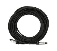 Keenso Cavo Ottico Trasparente Cavo in Fibra Ottica Digitale per, Connettore Placcato in Oro, Adatto per Home Theater, Alloggiamento in Lega di Alluminio (10 m / 32,8 piedi)