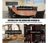 Keenso Cavo per Altoparlanti di Tipo L di Alta qualità con Connettori a Banana Placcati in Oro per un Suono Chiaro a Casa o Nelle Sale Conferenze (#2)