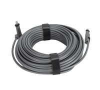 Keenso Cavo Sostitutivo Satellitare Cavo di Prolunga Impermeabile IP68 Ad Alta velocità per Satellite Rettangolare V2, Perfetta Lavorazione Artigianale per Interni/esterni Grigio (33 piedi (10