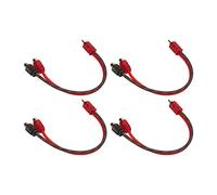 Keenso Cavo Splitter Y, Adattatore Y in Rame e Gomma, 4 Pezzi 20cm 1, per