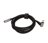 Keenso Cavo USB C 3.1 da maschio a femmina con ricarica rapida PD100W per Steam Deck, cavo di prolunga USB C da 10 GBit/S 4K a 60 Hz, rivestimento dorato, lega di alluminio (150 cm)