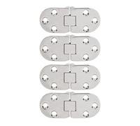 Keenso Cerniera per Porta in Acciaio Inossidabile, Dimensione 66mm | Grado marino, resistente alla corrosione, movimento flessibile, 4 pezzi inclusi