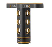 Keenso Chiave a Brugola per Ruote RC, 17 Mm / 0,7 Pollici RC Chiave a Bussola per Dadi Esagonali in Lega di Alluminio Strumento per la Manutenzione del Manicotto a T per Auto da Corsa(Oro)