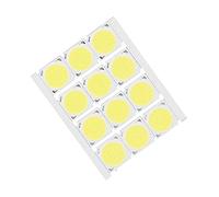 Keenso Chip LED Rotondo 12W 1080Lm Materiale In Alluminio Per Illuminazione Interna Fai Da Te Sorgente Luminosa 12pz COB (luce bianca)