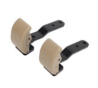 Keenso Chiusura a Scatto per Finestrino, Chiusura a Scatto per Finestrino Posteriore, Costruzione in Metallo e ABS, Sostituzione Diretta Dal 1998 Al 2004, 1 Paio (BROWN)