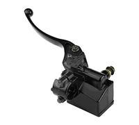 Keenso Cilindro principale freno anteriore, 7/8 "22mm Cilindro idraulico freno principale Cilindro frizione (Black)