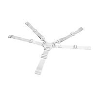 Keenso Cintura di Sicurezza per Bambini Protezione Universale a Punti, Cintura di Sicurezza per Passeggino in Nylon Premium, Imbracatura Antisbiadimento per Bambino