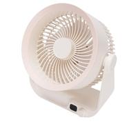 Keenso Circulatore dell'aria della Ventola della Scrivania, Circolazione dell'aria Silenziosa Ma Potente, Migliorata, Ventola Portatile Ricaricabile USB con Flusso d' Potente, Design Versatile,