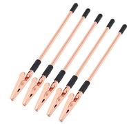 Keenso Clamp/Holder a Coccodrillo, Clamp/Holder in Metallo Color Oro Rosa per Portafoto e Portamemo Fai da Te, Materiale in Ferro Resistente, per l'arredamento della Casa e dell'ufficio