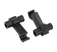 Keenso Collegamento a Chiusura della Finestra di Sfiato, 2 Pcs Link per Finestre in Cabina Estesa Collegamenti del Rumore del in Alluminio Premium Sostituzione del Kit di Fissaggio per