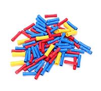 Keenso Collegamento Efficiente e Tempi di Collegamento del Filo con Servizio a Pressione a Freddo, Pinze Completamente Isolate in Giallo Blu Rosso