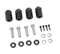 Keenso Combiner Esteso in Ottone RC, Kit di Combinatori di Mozzi di Mozzi in Ottone RC 20 Mm, Dado a Blocchi di, Rivestimento Elettrostatico, Veicoli Arrampicata