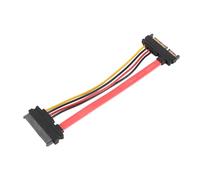 Keenso Comodo SATA22P M/SAS29P F Disk Hard Dati Potenza Cavo di Alimentazione per Controller Compatibili, Ideale per L'espansione Interna -esterna