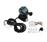 Keenso Controller Bici Elettrico Set Dell'Acceleratore Pollice, Controller Spazzolato da 24 V 500 W con Acceleratore per la Bicicletta Elettrica