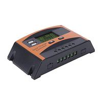 Keenso Controller del Caricatore Solare PWM 20A con Display LCD - Controller Microchip Industriale Dual USB Output USB per i Processi di Caricamento dei Telefoni Cellulari Protezione della