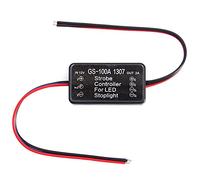 Keenso Controller stroboscopico 12 V per riflettore a LED, GS-100A 1307 LED per luci di arresto del freno, modulo flash stroboscopico, controller AP per auto e moto