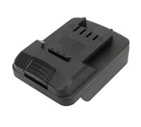 Keenso Convertitore Adattatore Batteria da 20 V in Modo Efficiente per Batterie Agli Ioni di Litio Serie 18 V 20 Portatile per Utensili Elettrici a Batteria Al Litio PARKSIDE X20 Materiale ABS