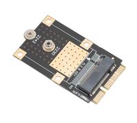 Keenso Convertitore adattatore MSATA a M.2 B ad alta capacità per SSD 2230 2242, trasmissione stabile per desktop e laptop, materiale PCBSupport