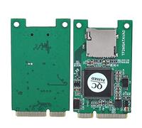 Keenso Convertitore Adattatore SSD MSATA per PC Scheda TF Ultraleggera a Mini PCI-E per Laptop e Computer Incorporato PCB Verde