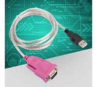 Keenso Convertitore Cavo da USB da 2.0 a DB9 TRASMISSIONE Stabile Plug-and-play da 1,5 M per Scanner di Codici a Barre, Display del LED