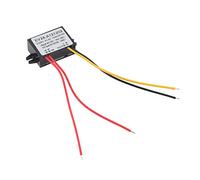 Keenso Convertitore DC -12V Altamente Integrato per Schermo Auto e Ventola, Protezione Overflow Avvio delle Prestazioni per la Telecamera Monitor e il Router (2A)