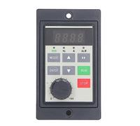 Keenso Convertitore di Frequenza Regolatore di velocità del Motore VFD Ad Ampia Gamma di Frequenze per Motore da 0,75 KW, Convertitore da Monofase a Trifase per Officina