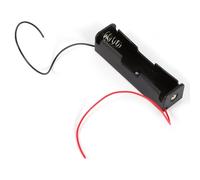 Keenso Coperchio della Scatola di Stoccaggio della Batteria Compatta con a Filo, Supporto in Plastica per Semplice Barella, Pacchetto da 5
