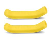 Keenso Copertura della leva del freno, maniglia della leva del freno della bicicletta manicotti del freno della mountain bike antiscivolo protezione impermeabile accessorio per ciclismo(giallo)