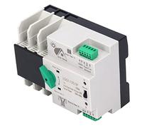 Keenso Copertura per PC Potente Interruttore di Trasmissione a Doppia Potenza -automatica Facile Installare Interruttore di Trasferimento di Potenza 100A per Fabbriche e Centri Commerciali