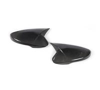 Keenso Copertura Specchietto Retrovisore Laterale, Fibra di Carbonio a Secco Stile Corno di Lucida per Veloster 2012 2017, con Installazione Semplice Protezione Migliorata