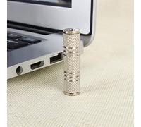 Keenso Copper Dalla Lattina da 3,5 Mm da Femmina a Femmina Stereo, Al di Fuori 'interferenza per i Dispositivi Stereo per Casa e cuffie.