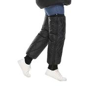 Keenso Copri Leggings da Moto, 1 Paio di Ginocchiere Calde Coprigambe Protettive Impermeabili e Antivento Coprigambe Invernali Caldi