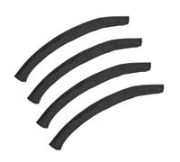 Keenso Copri Maniglia per Passeggino 4 Pezzi Protezione Universale in Pelle PU con Cerniera per Passeggini Baby Trend 20,5x4,7 Pollici Copri Impugnatura Resistenti all'acqua per Lunghe Passeggiate