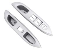 Keenso Cornice del Pannello degli Interruttori della Finestra, Materiale ABS Anteriore Sinistro Destro Antigraffio, Sostituzione Facile da Installare per Auto con Guida a Sinistra