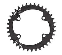 Keenso Corona per bicicletta, BCD 96 mm, stretta, larghezza 32 T, 36 T, 38 T, anello per catena singola per M6000 M7000 M8000 (36 T-nero)