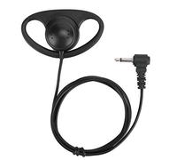 Keenso Cuffie con Gancio per l'orecchio, Auricolari Cablati con Riduzione del Rumore con Spina da 3,5 Mm, Ideali per il Personale di Sicurezza e di Eventi