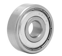 Keenso Cuscinetto a Sfere a Gola Profonda 12x37x12mm, Tenuta a Doppio Lato | Acciaio per cuscinetti, basso attrito, uso ad alta velocità, elettrodomestici, adatto per macchinari, 10 pz