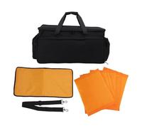 Keenso Custodia per Controller DJ, Tessuto Oxford 900D, Borsa per Attrezzatura Portatile con Interno Imbottito e Divisori Rimovibili per Viaggi e Stoccaggio dei DJ