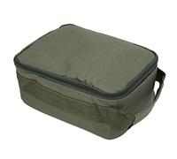 Keenso Custodia per Mulinello da Pesca, Organizer per Attrezzatura in Poliestere con Scomparti Regolabili e Design Ad Accesso Rapido per Accessori per Attrezzatura da Pesca