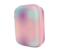 Keenso Custodia Rigida per Fotocamera Istantanea con Cinghie Elastiche, Facile da Trasportare per Mini, Stampante Link 2, Design Copertina Vintage, Adatta per gli Appassionati di Fotografia