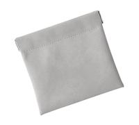 Keenso Cute in Pelle PU -Borsa di Stoccaggio Mini, Sacchetto Cosmetico Resistente per Donne, Uso Versatile per Trucco e Piccola Elettronica (L)