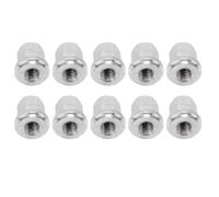 Keenso Dadi per Batterie, 10 Pezzi Dado per Prigioniero Batteria da 3/8 Pollici con Parte Superiore Chiusa in Acciaio Inossidabile per Batterie del Gruppo 31, con Parte Superiore