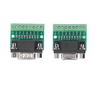 Keenso DB9 Gemininatorizzato di Adattatori a Vite Femminili Maschili per Un'eccellente Connessione nel RS232